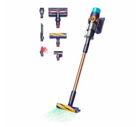 Dyson Gen5 Detect Absolute Belaidis dulkių siurblys, Midnight Blue/Copper