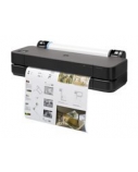HP DesignJet T230 Printer/Plotter - 24" Roll/A4,A3,A2,A1 Color Ink, Print, Sheet Feeder, Auto Horizontal Cutter, LAN, WiFi, 35 sec/A1 page, 68 A1 prints/hour