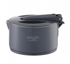 Adler Silicon Travel Kettle | AD 1377 | Travel Kettle | 600 W | 0.6 L | Silicon | Grey