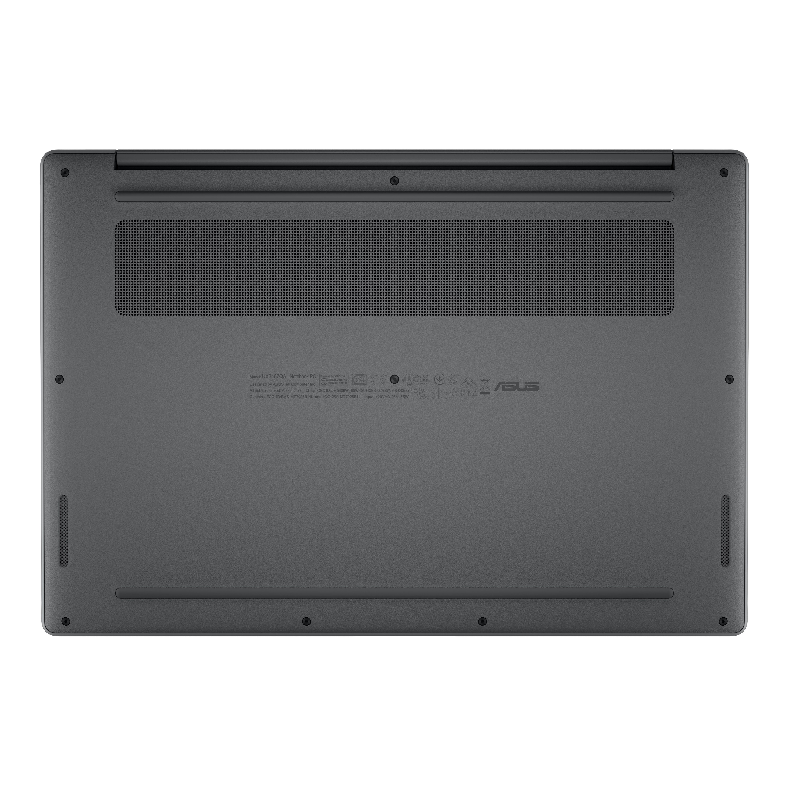 Asus Zenbook 14 UX3407RA-QD010W | Iceland Gray | 14 " | OLED | WUXGA | 1920 x 1200 pixels | Glossy | Snapdragon X Elite | X1E 78 100 | 32 GB | LPDDR5X | Solid-state drive capacity 1000 GB | Qualcomm Adreno GPU | Windows 11 Home | 802.11be | Bluetooth vers