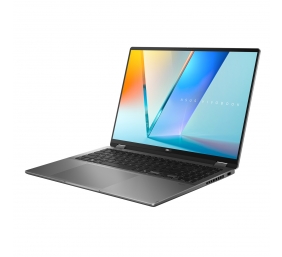 Asus Vivobook 16 Flip TP3607SA-RJ033W | Matte Gray | 16 " | OLED | Touchscreen | 3K | 2880 x 1800 pixels | Glossy | Intel Core Ultra 7 | 256V | 16 GB | LPDDR5X | Solid-state drive capacity 1000 GB | Intel Arc Graphics | Windows 11 Home | 802.11be | Blueto