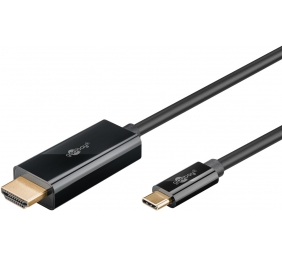 Goobay USB-C to HDMI Cable 4K at 60 Hz, 1 m | 75696