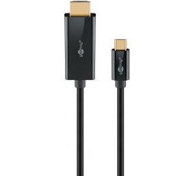 Goobay USB-C to HDMI Cable 4K at 60 Hz, 1 m | 75696