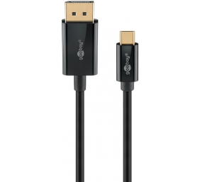 Goobay USB-C to DisplayPort Cable 4K at 60 Hz, 1 m | 75704