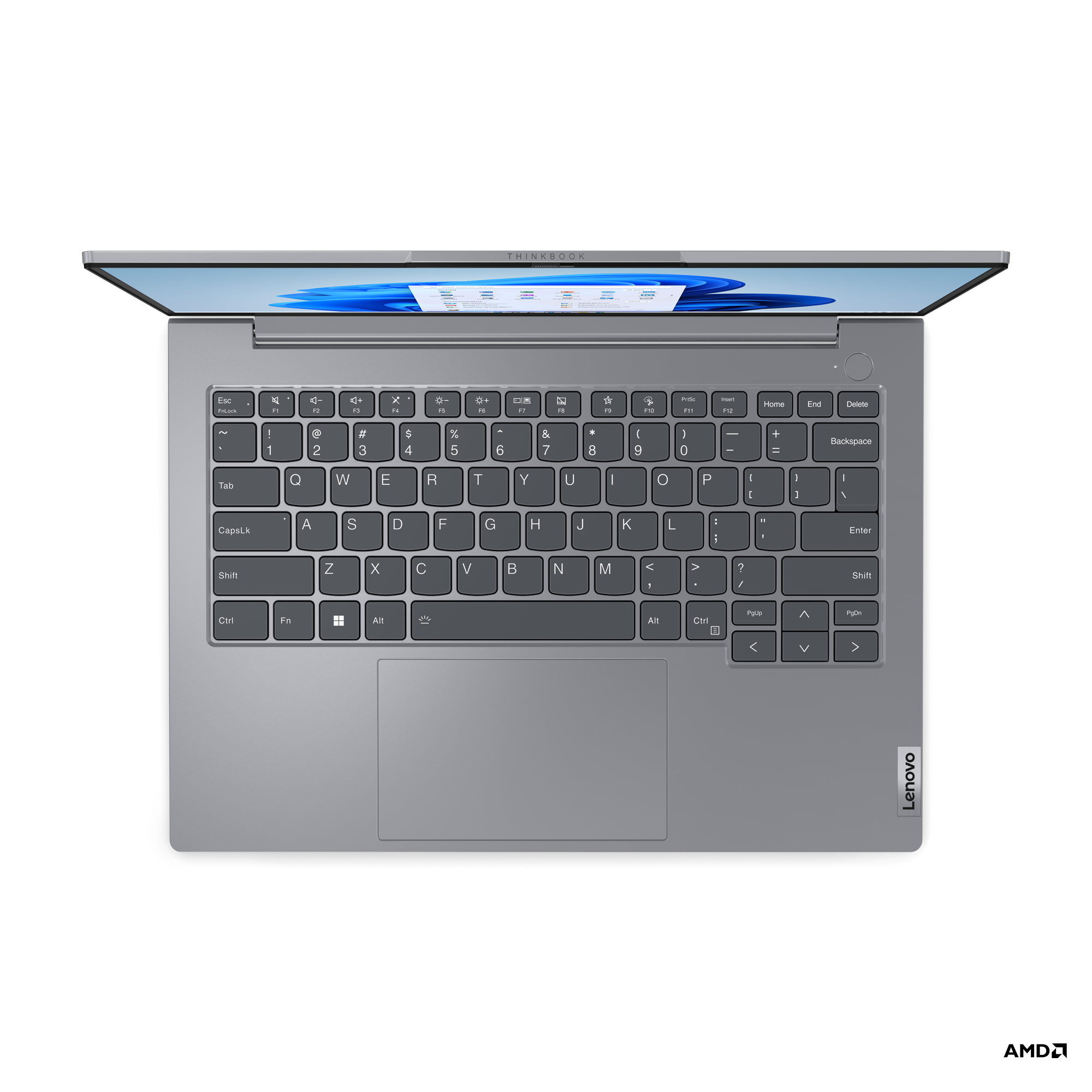 Lenovo ThinkBook 14 G6 ABP | Arctic Grey | 14 " | IPS | WUXGA | 1920 x 1200 pixels | Anti-glare | AMD Ryzen 5 | 7430U | 16 GB | SO-DIMM DDR4 | Solid-state drive capacity 512 GB | AMD Radeon Graphics | Windows 11 Pro | 802.11ax | Bluetooth version 5.3 | Ke