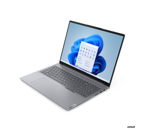 Lenovo ThinkBook 16 | Arctic Grey | 16 " | IPS | WUXGA | 1920 x 1200 pixels | Anti-glare | AMD Ryzen 5 | 7430U | 16 GB | SO-DIMM DDR4 | Solid-state drive capacity 512 GB | AMD Radeon Graphics | Windows 11 Pro | 802.11ax | Bluetooth version 5.3 | Keyboard 