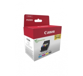 Canon CLI-551 (6509B016) Rašalinių kasečių komplektas, C/M/Y/BK
