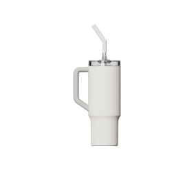 Xiaomi | Straw Mug | Capacity 1 L | Material Stainless steel | White