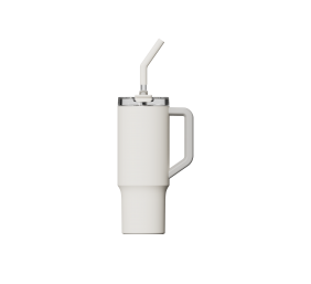 Xiaomi | Straw Mug | Capacity 1 L | Material Stainless steel | White