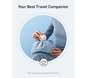 Anker MagGo Wireless Charging Station (3-in-1, Foldable Pad), White