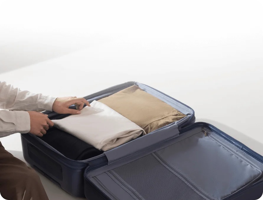 Expandable Luggage 20" | 3400 g | Luggage | Blue | Polycarbonate/Polyester
