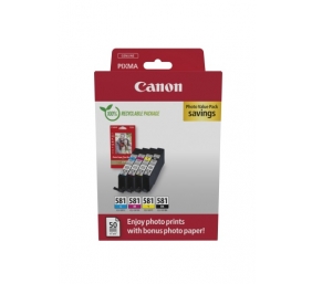 Canon CLI-581 (2106C006) Photo value pack Rašalinių kasečių komplektas, C/M/Y/BK