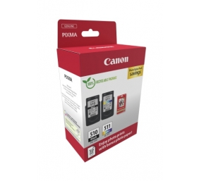 Canon PG-510/CL-511 (2970B017) Photo value pack Rašalinių kasečių komplektas, BK/CMY