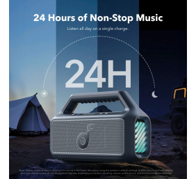 Anker Soundcore Speaker | Boom 2 | 80 W | Waterproof | Bluetooth | Blue | Portable | Wireless connection