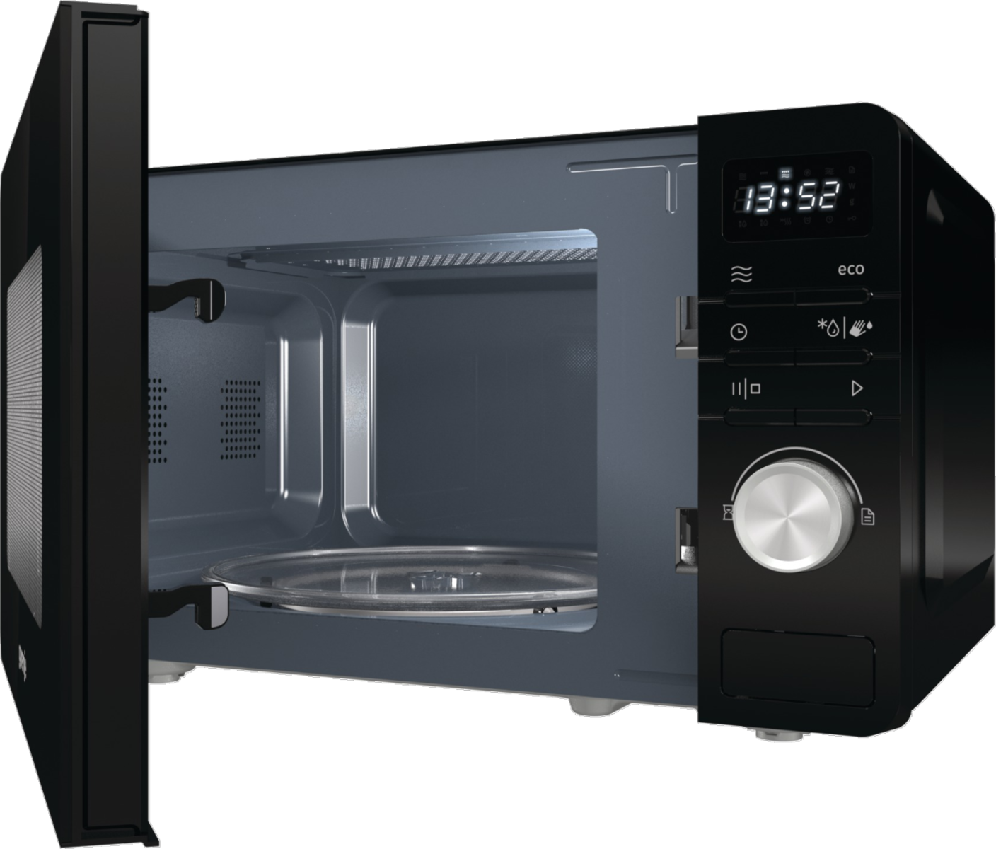 Gorenje Microwave Oven | MO20A3B | Free standing | 20 L | 800 W | Black