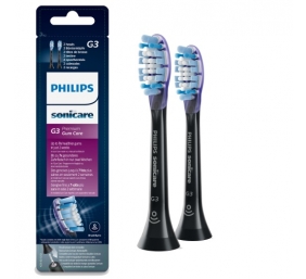 Philips Sonicare G3 Premium Gum Care Standartinės Sonic dantų šepetėlio galvutės, Juoda