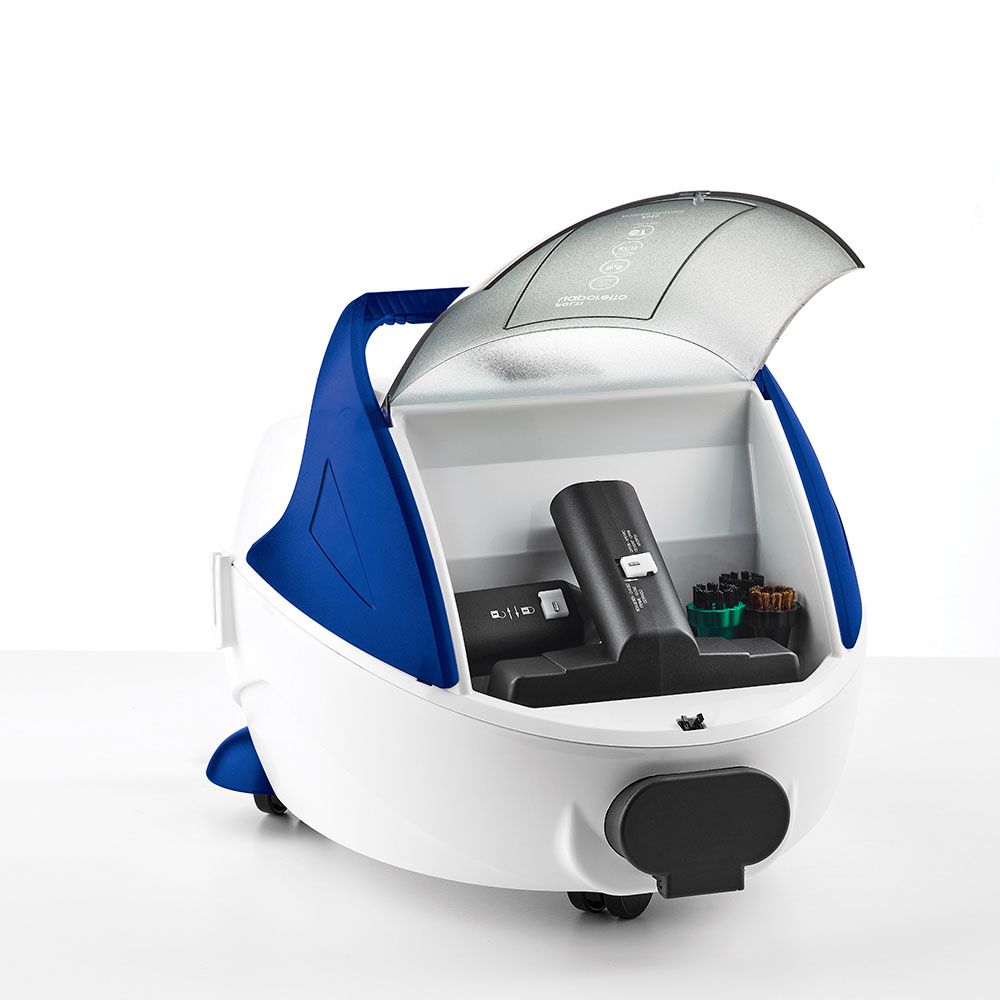Polti | Steam cleaner | PTEU0313 Vaporetto Pro 100 Eco Power | Power 1900 W | Steam pressure 5.5 bar | Water tank capacity 2 L | White/Blue