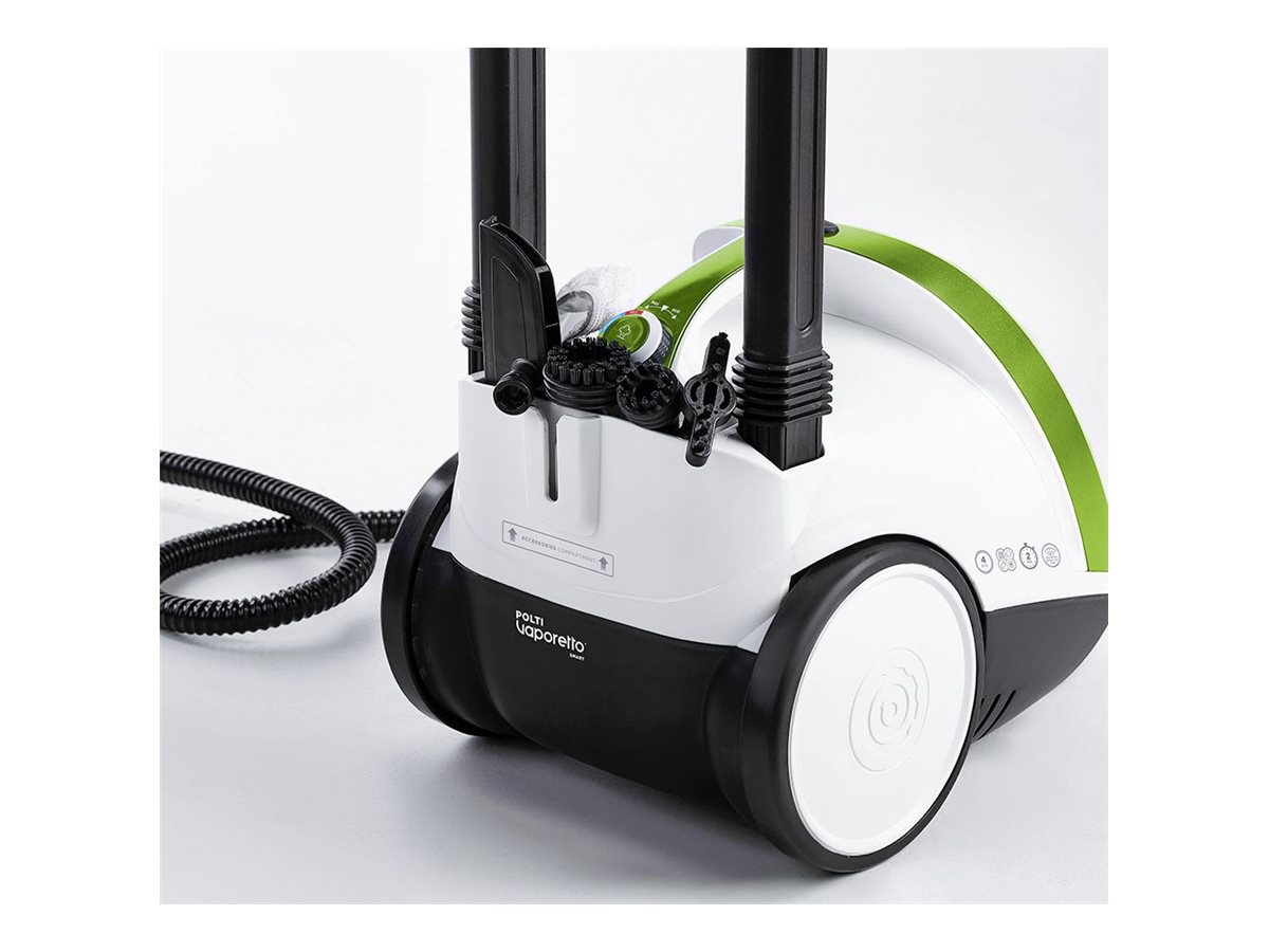 Polti | Steam cleaner | PTEU0317 Vaporetto Smart 110 Eco | Power 1500 W | Steam pressure 4 bar | Water tank capacity 2 L | White/Green