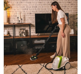 Polti | Steam cleaner | PTEU0317 Vaporetto Smart 110 Eco | Power 1500 W | Steam pressure 4 bar | Water tank capacity 2 L | White/Green