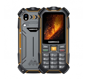 Hammer Boost 2 LTE | Black | 2.4 " | IPS | 64 MB | 128 MB | Dual SIM | 3G | Main camera resolution 2 MP | 3500 mAh