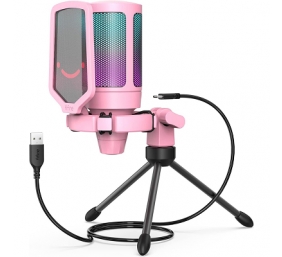 FIFINE A6VP RGB Pink Microphone