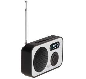 Adler | PLL AM/FM Digital Radio | AD 1906 | Alarm function | White/Black