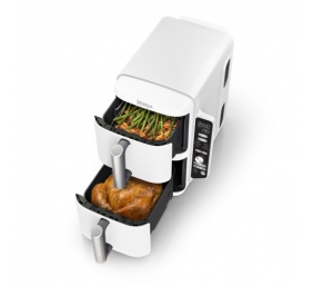 Ninja SL400EUWH double hot air fryer white | NINJA