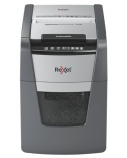 Rexel Optimum AutoFeed+ 100M Dokumentų naikiklis Micro-cut shredding 2x15mm 55dB P-5 34L, Grey/Black