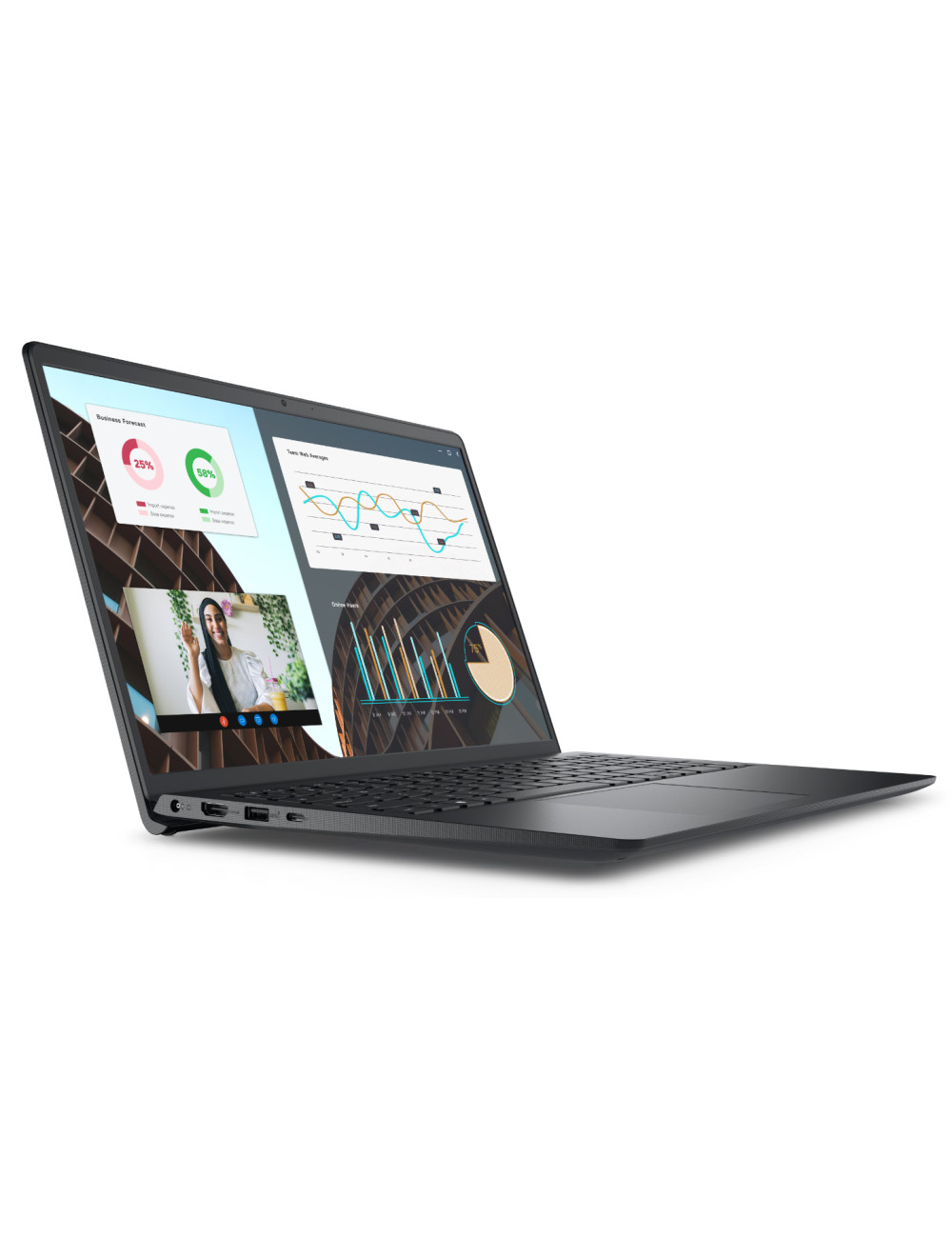 Dell | Vostro 15 3530 | Black | 15.6 " | WVA | FHD | 1920 x 1080 pixels | Anti-glare | Intel Core i3 | i3-1305U | 8 GB | DDR4 | Solid-state drive capacity 512 GB | Intel UHD Graphics | Windows 11 Home | 802.11ac | Keyboard language English | Keyboard back