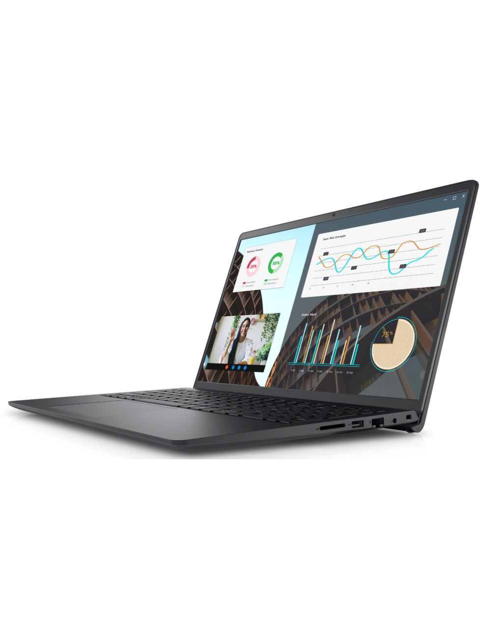 Dell | Vostro 15 3530 | Black | 15.6 " | WVA | FHD | 1920 x 1080 pixels | Anti-glare | Intel Core i3 | i3-1305U | 8 GB | DDR4 | Solid-state drive capacity 512 GB | Intel UHD Graphics | Windows 11 Home | 802.11ac | Keyboard language English | Keyboard back