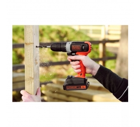 BLACK & DECKER | Cordless Drill Driver | BCD001C2-QW | 18 V | 2x1.5 Ah | Lithium