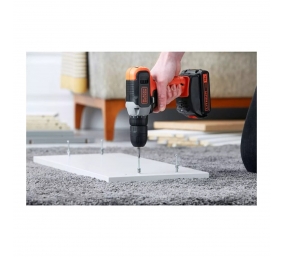 BLACK & DECKER | Cordless Drill Driver | BCD001C2-QW | 18 V | 2x1.5 Ah | Lithium