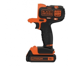 BLACK & DECKER | Cordless Multievo Drill Driver | MT218K-QW | 18 V | 1.5 Ah | Lithium