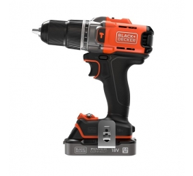 BLACK & DECKER | Cordless Drill Driver | BCD383D1XK-QW | 18 V | 2.0 Ah | Lithium