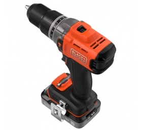 BLACK & DECKER | Cordless Drill Driver | BCD383D1XK-QW | 18 V | 2.0 Ah | Lithium