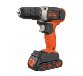 BLACK & DECKER | Cordless Drill Driver | BCD001C1-QW | 18 V | 1.5 Ah | Lithium