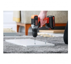 BLACK & DECKER | Cordless Drill Driver | BCD001C1-QW | 18 V | 1.5 Ah | Lithium