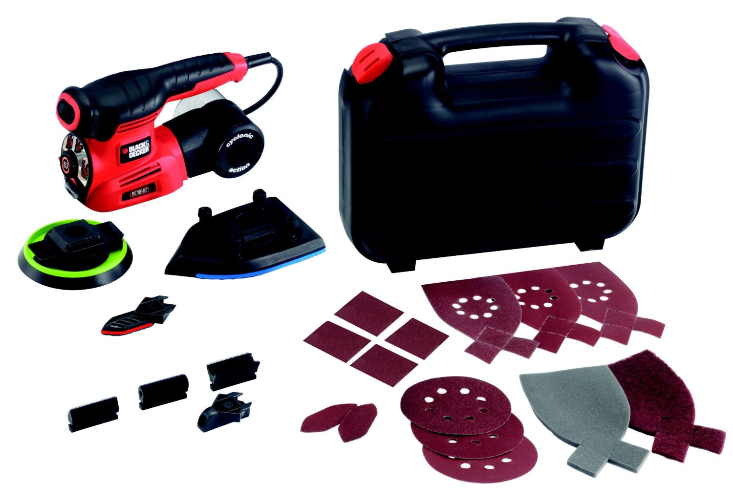 BLACK & DECKER | KA280K-QS | 220 W | Triangular Sander