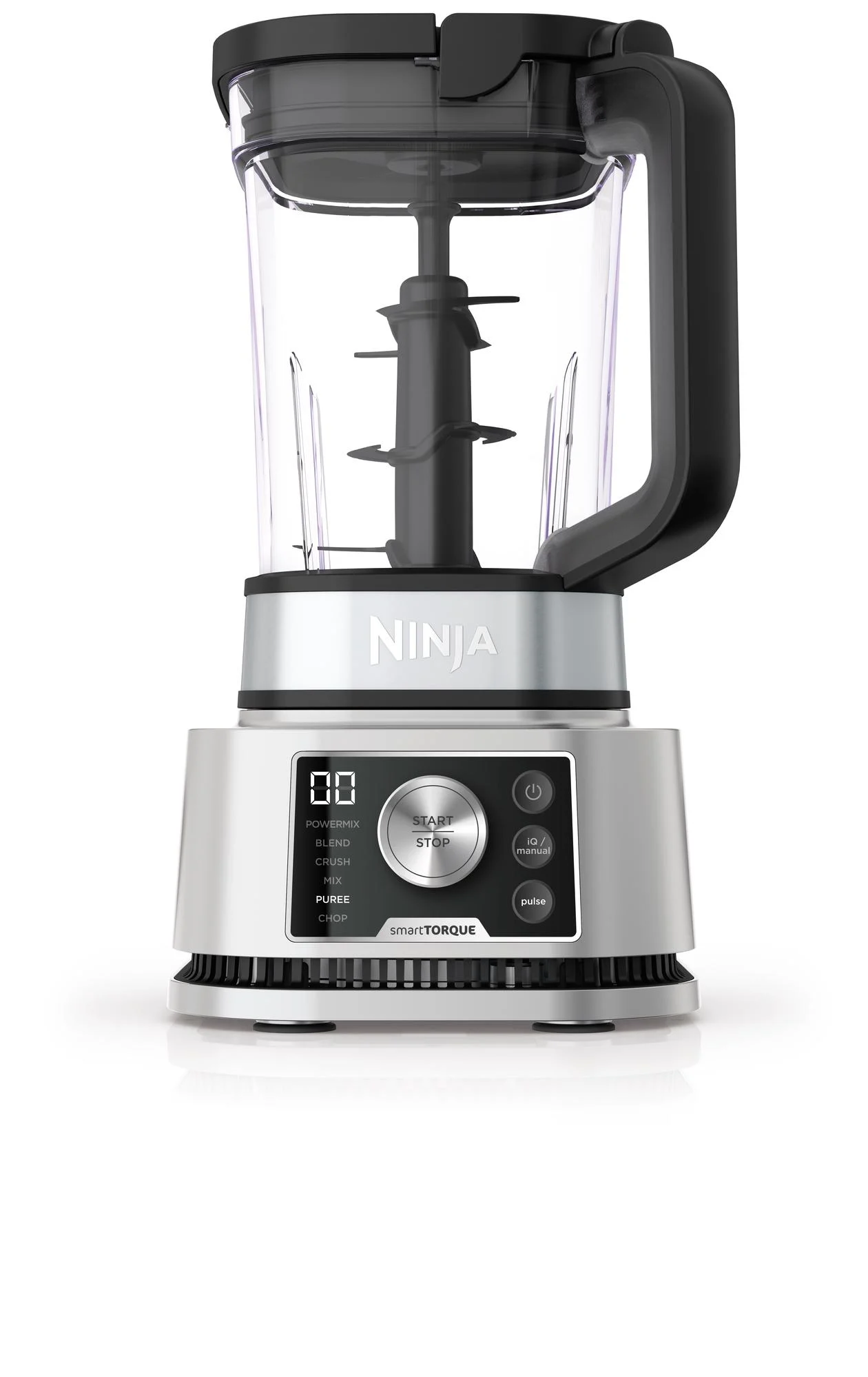 NINJA | Foodi Power Nutri 3-in-1 Blender | CB350EU | Tabletop | 1200 W | Jar material BPA-free plastic | Jar capacity 2.1 L | Ice crushing | Silver/Black