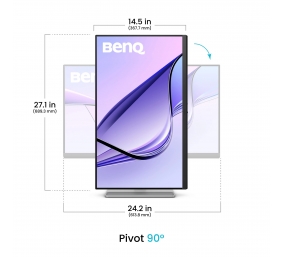Benq MA270U | 27 " | IPS | 16:9 | 60 Hz | 5 ms | 3840 x 2160 pixels | 400 cd/m² | HDMI ports quantity 2