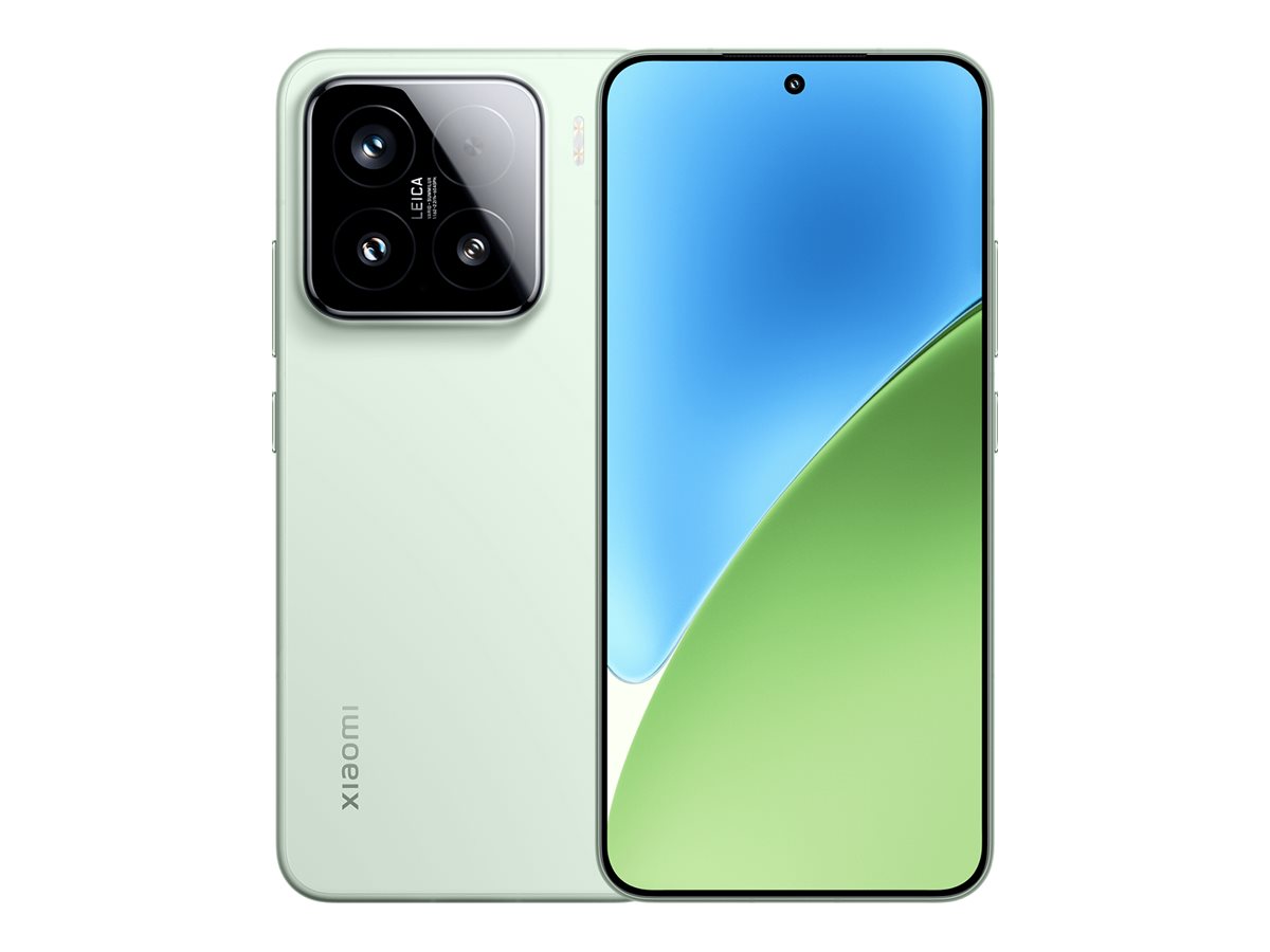 Xiaomi 15 | Green | 6.36 " | LTPO OLED | 1200 x 2670 pixels | Qualcomm | Snapdragon | Internal RAM 12 GB | 512 GB | Dual SIM | 5G | Main camera resolution 50+50+50 MP | Secondary camera resolution 32 MP | Android | 15 | 5400 mAh