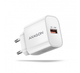 AXAGON Wallcharger 1x port USB-A, QC3.0/AFC/FCP/Apple, 18W | ACU-QC18W
