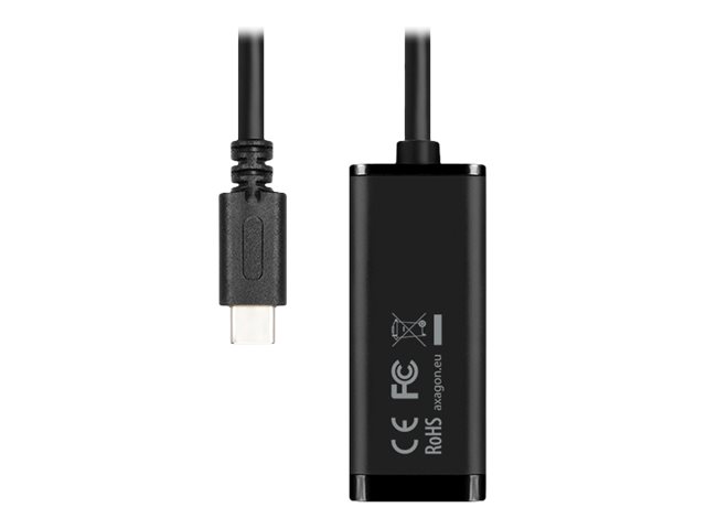 AXAGON ADE-SRC High-speed USB-C 3.1 Gigabit Ethernet 10/100/1000Mbit adapter with automatic installation