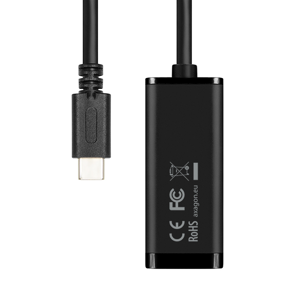 AXAGON ADE-SRC High-speed USB-C 3.1 Gigabit Ethernet 10/100/1000Mbit adapter with automatic installation
