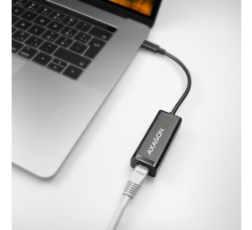 AXAGON ADE-SRC High-speed USB-C 3.1 Gigabit Ethernet 10/100/1000Mbit adapter with automatic installation