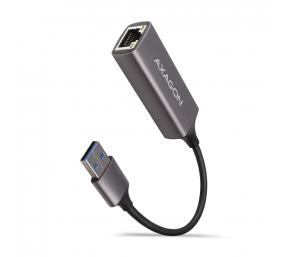 AXAGON ADE-TR Compact aluminum USB 3.2 Gen 1 Gigabit Ethernet 10/100/1000Mbit adapter with automatic installation