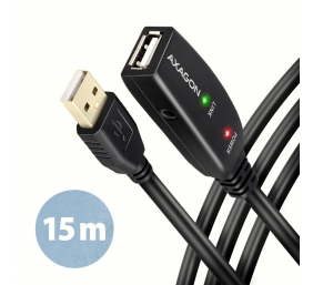 AXAGON USB repeater cable, 15 m | ADR-215 | USB Type A - USB Type A