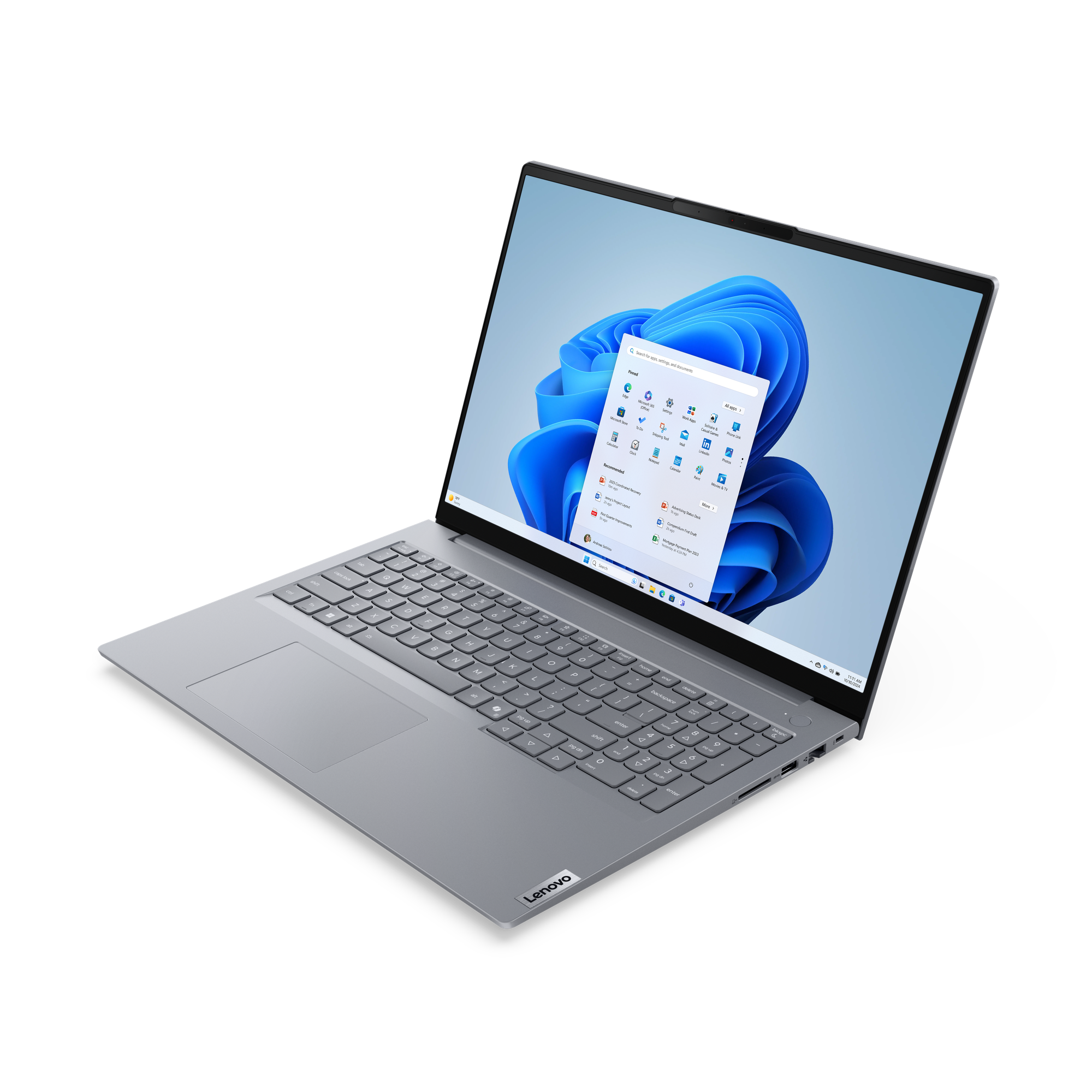Lenovo ThinkBook 16 G8 IRL | Arctic Grey | 16 " | IPS | WUXGA | 1920 x 1200 pixels | Anti-glare | Intel Core 7 | 240H | 16 GB | SO-DIMM DDR5 | Solid-state drive capacity 512 GB | Intel Graphics | Windows 11 Pro | 802.11ax | Bluetooth version 5.3 | Keyboar
