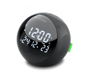 Muse | Clock Radio with Alarm Function | M-197 BT | Bluetooth | FM radio | Wireless connection