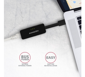 AXAGON ADE-XR USB 2.0 Ethernet 10/100 adapter with automatic installation